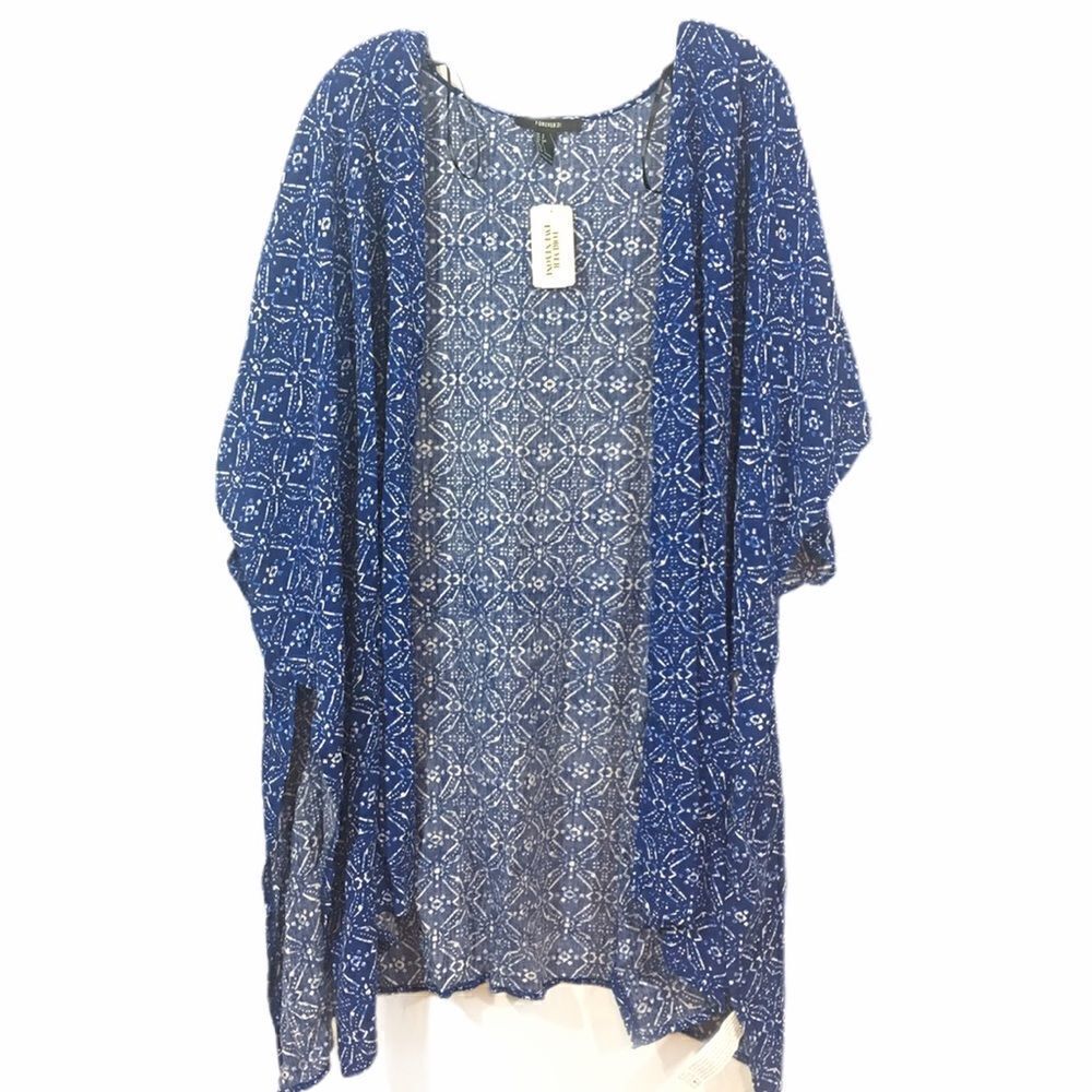 Forever 21 open woven cardigan S
